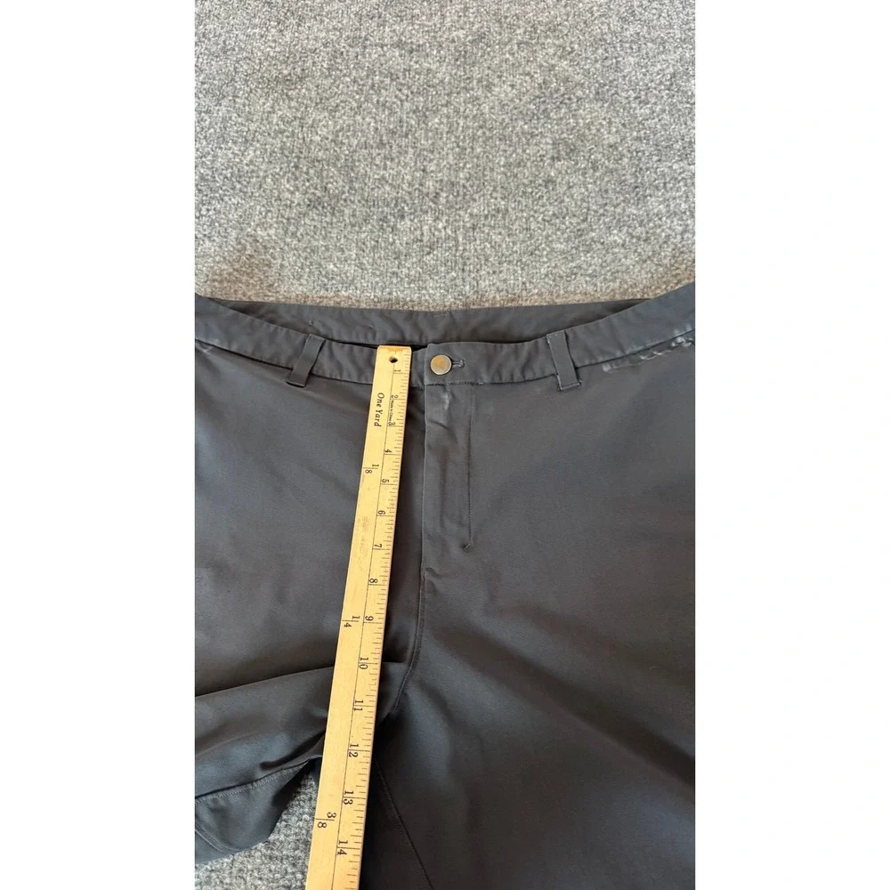 Lululemon Mens Commission Short 9 Obsidian Dark Grey Performance Golf Chino 38